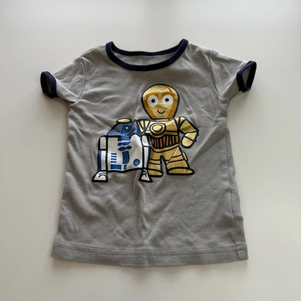 GAP Kids Star Wars Pajama Set - Gray and Blue